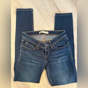 Levi’s women jeans size 24x30. Demi curve low rise skinny